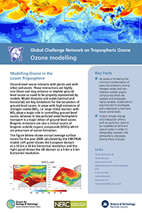 ozone modelling ozone modelling